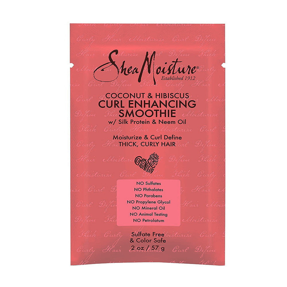 Shea Moisture Coconut and Hibiscus Curl Enhancing Smoothie Packette, 2 Oz